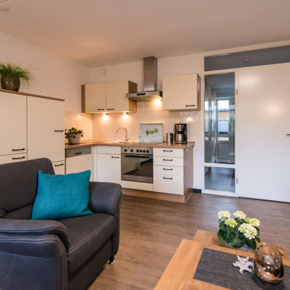 Küche mit Spülmaschine