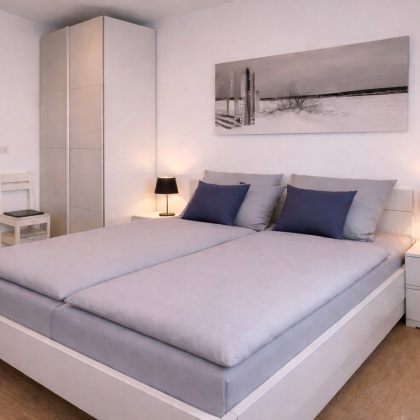 Ferienwohnung mit 2 Schlafzimmer