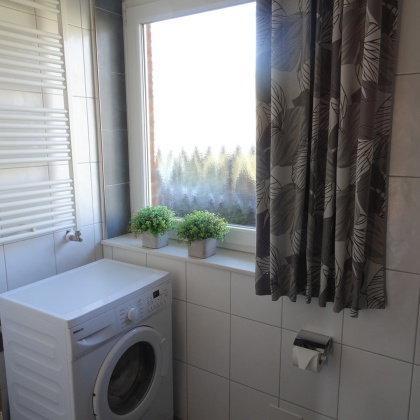 Ferienwohnung mit Waschmaschine